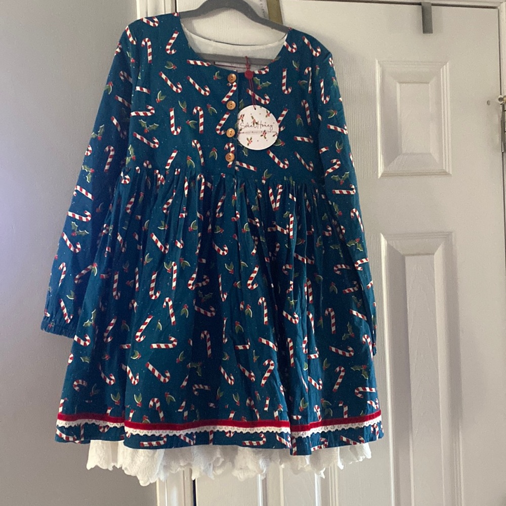 Sweet Honey NWT Candy Cane Dress